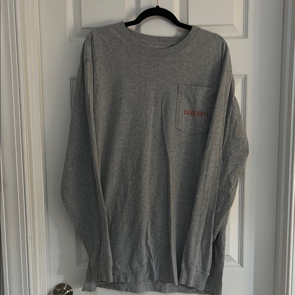 Comfort Colors Heather Gray Pocket Tee